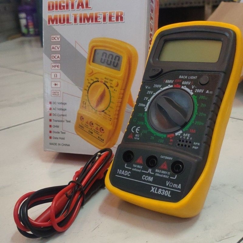 DIGITAL MULTIMETER XL830L
