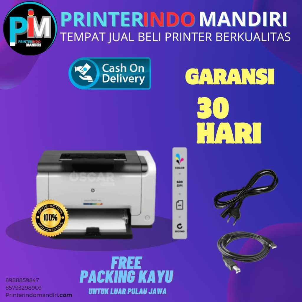 Printer hp laserjet  color CP1025 toner CE310A murah siap pakai second berkualitas printer hp lelang