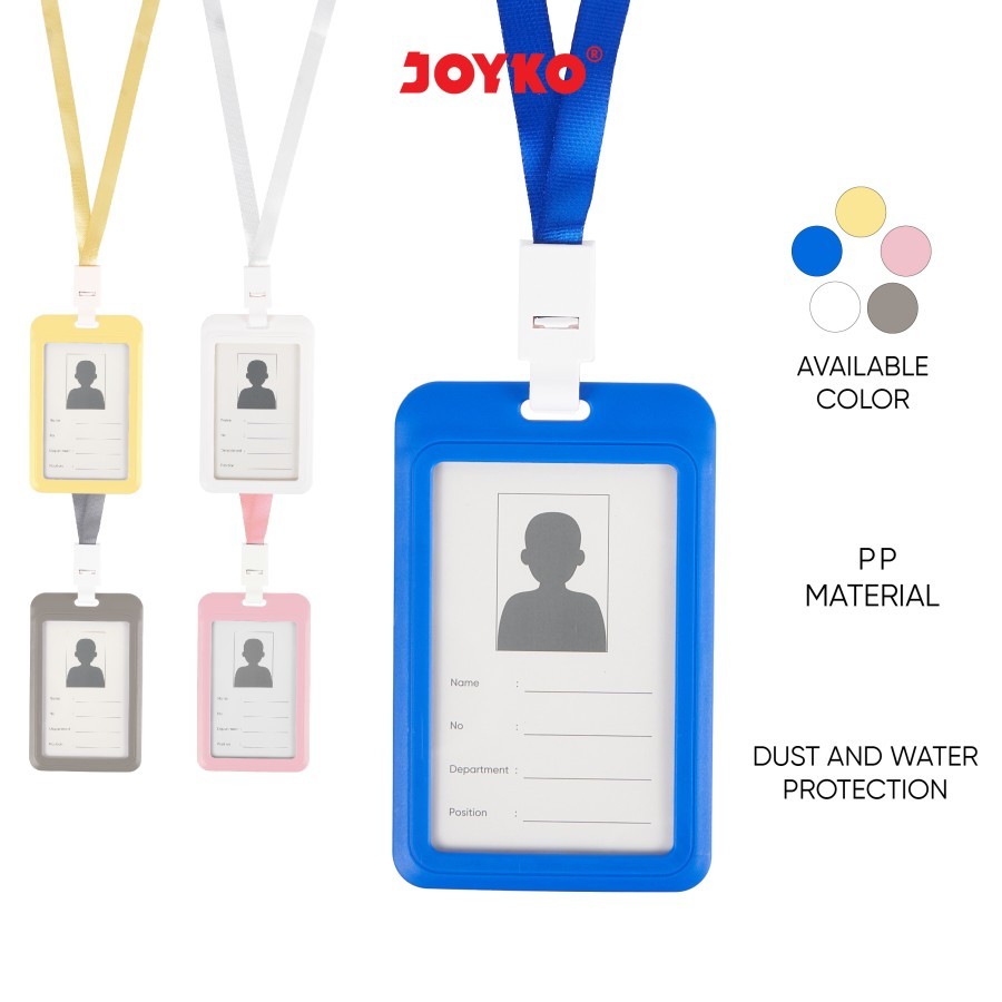 

Lanyard / Name Tag / Tanda Pengenal / Gantungan Kartu Nama Joyko NT-81