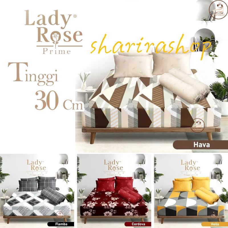 SPREI LADY ROSE TINGGI 30CM, SPREI TINGGI 30CM, SPREI NO 1 TINGGI 30CM harga terjangkau