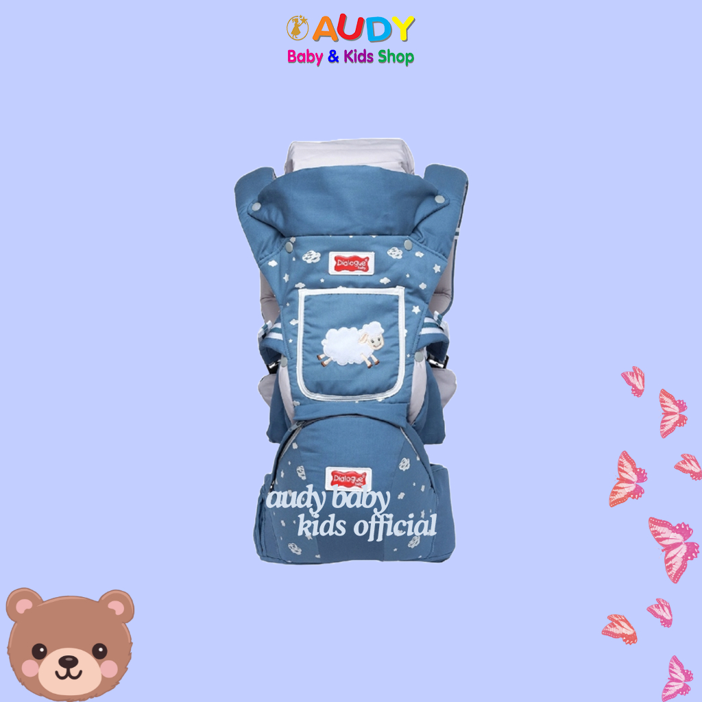 AUDY BABY - GENDONGAN DIALOGUE 10 IN 1 DGG-4317 | GENDONGAN ANAK | HIPSEAT | GENDONGAN M-SHAPE