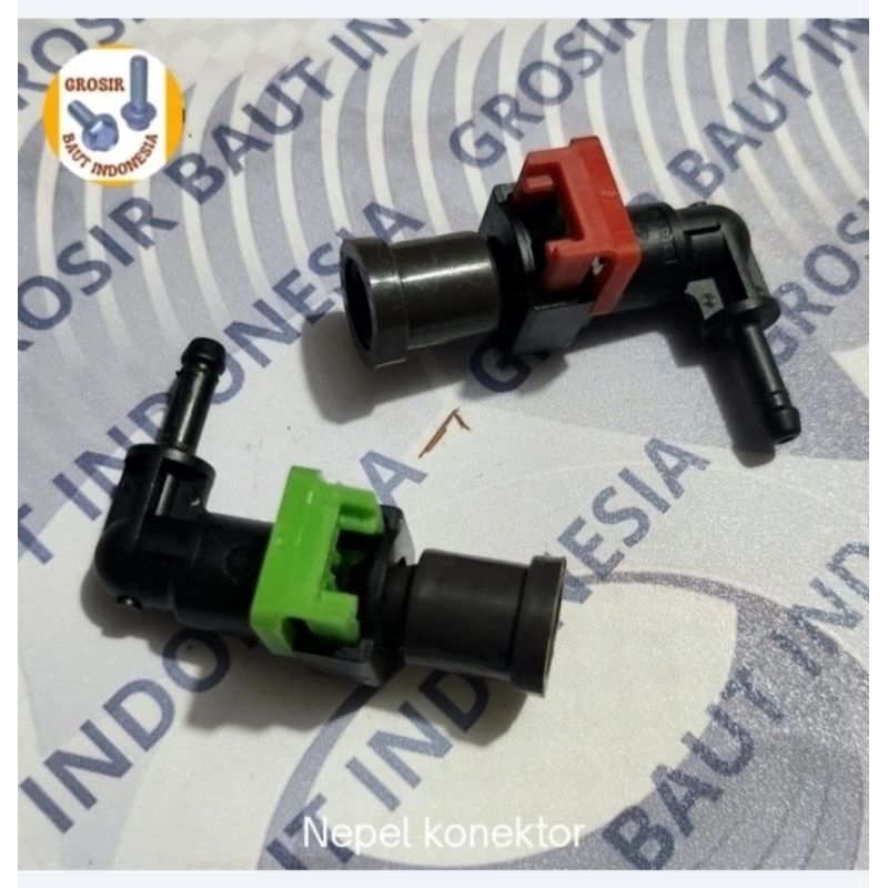 (2pcs) Nepel konektor selang injeksi Mio/ konektor copler nepel injeksi Honda