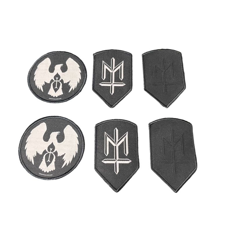 woven patch MATERNAL shield komunal dll