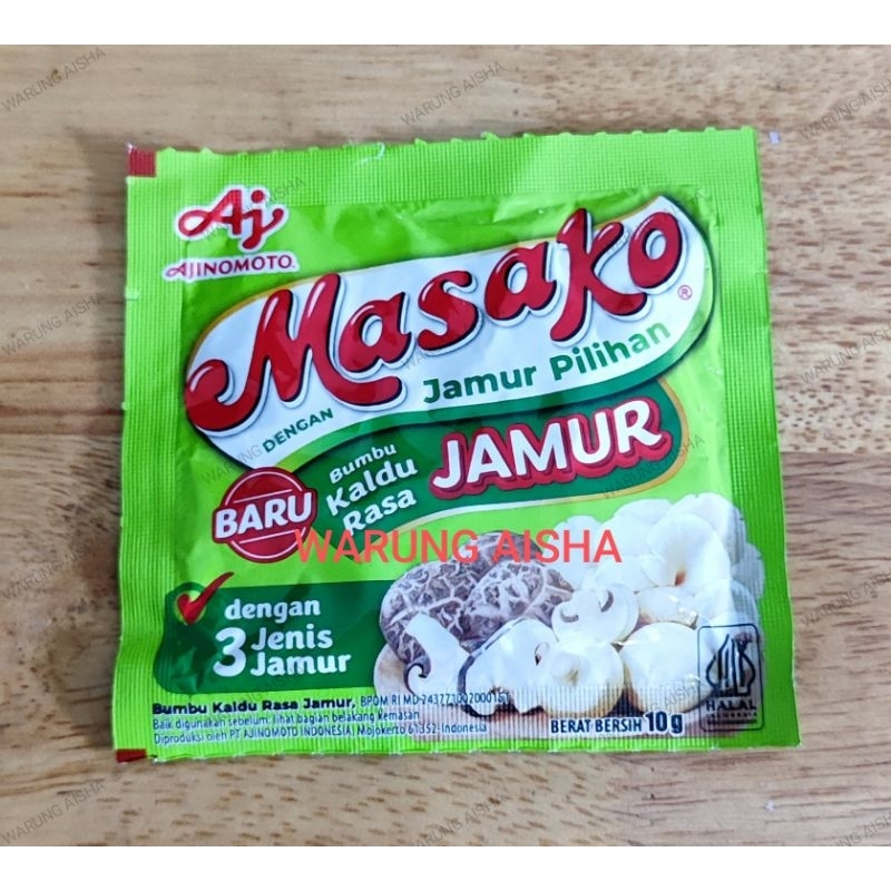 

Bumbu Kaldu Masak Dapur Penyedap Masako Rasa Jamur 10 gr