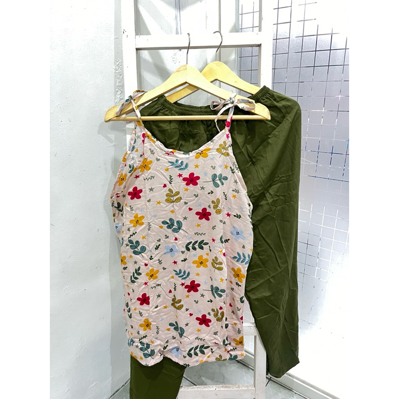 BAJU TIDUR / BABY DOLL / BAJU TIDUR TALI CELANA PANJANG / PIYAMA / PIYAMA MURAH