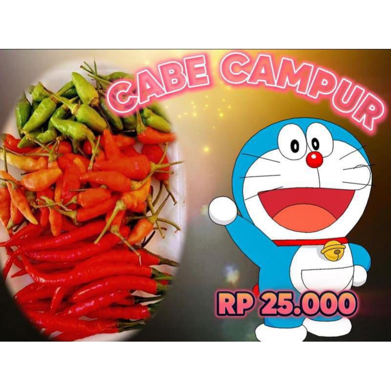 

CABE/ CABAI CAMPUR 250 GR