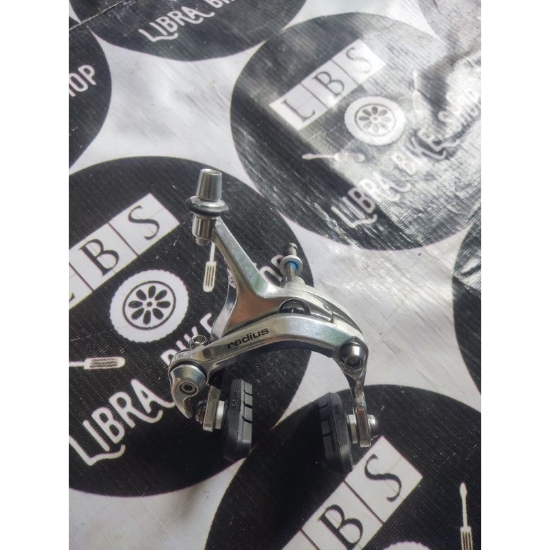 U-BRAKE DEPAN RADIUS RD2.4 24MM CHROME SHORT ARM UBRAKE REM BRAKE FIXIE
