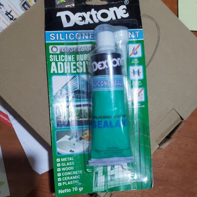 

Lem Dextone Silicone Sealant Tube