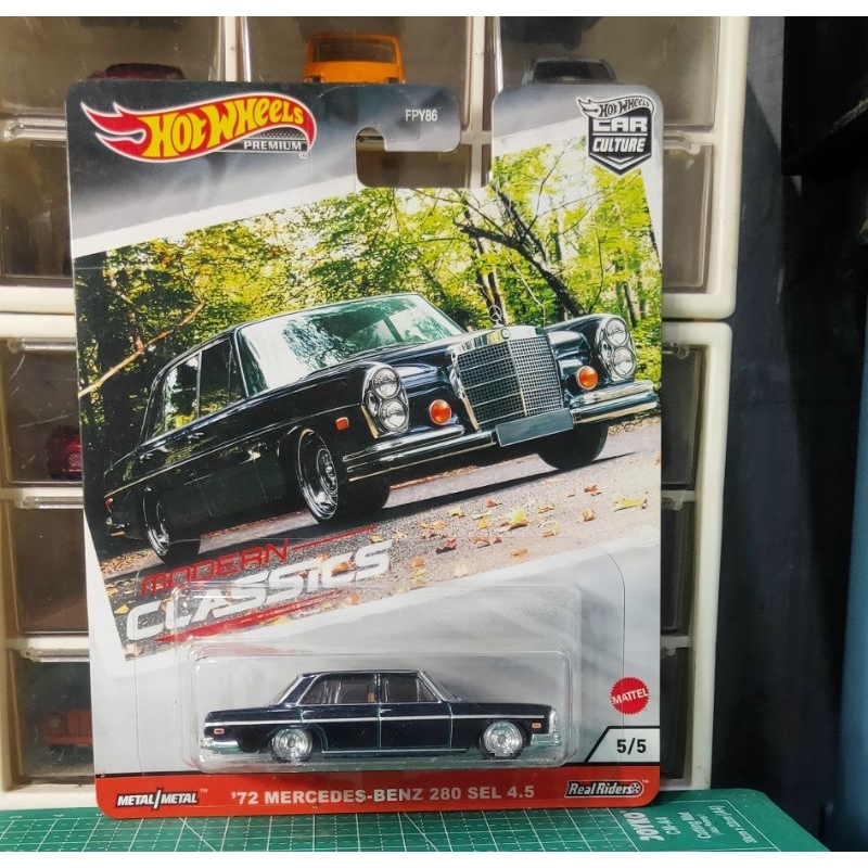 hotwheels 72 Mercedes s280 4.5