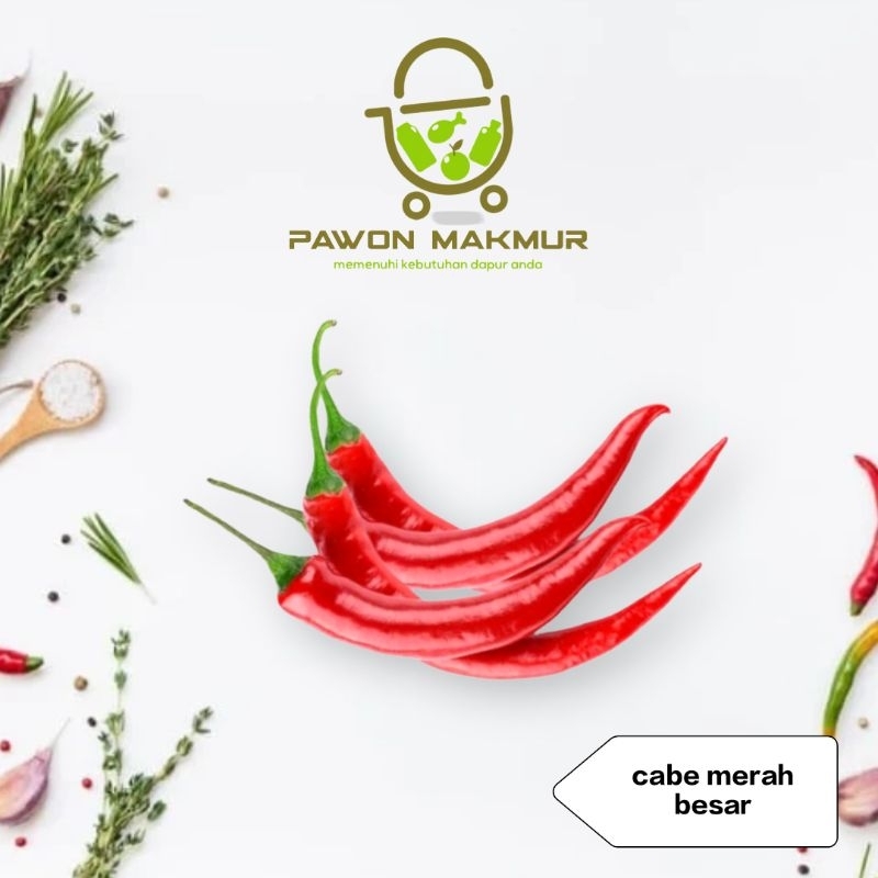 

CABE / LOMBOK MERAH BESAR 250 GR - 500 GR