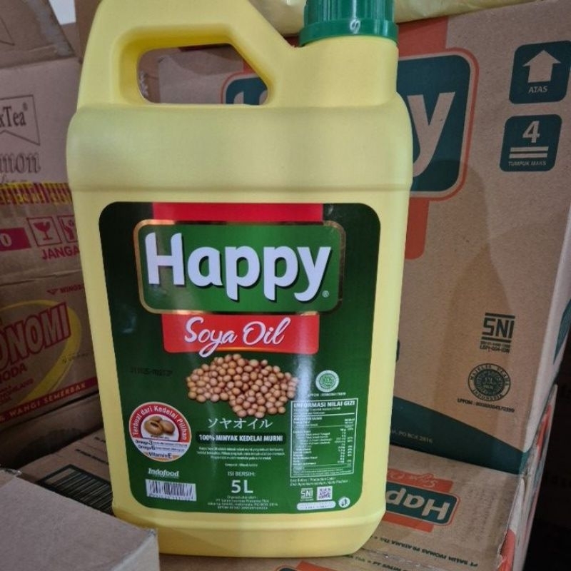 

Happy Soya Oil 5 L