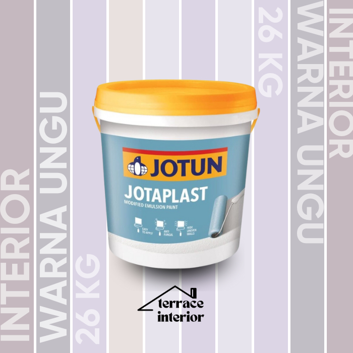 Cat Tembok Jotaplast Jotun Warna Ungu 26 kg