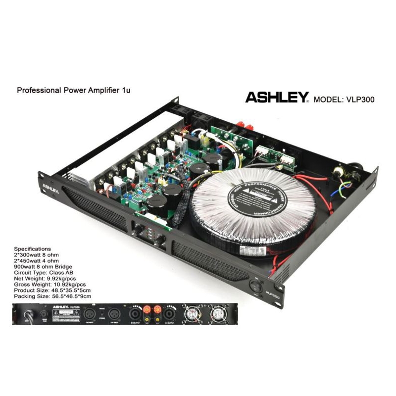 Power Amplifier Ashley VLP300/VLP 300 ORIGINAL