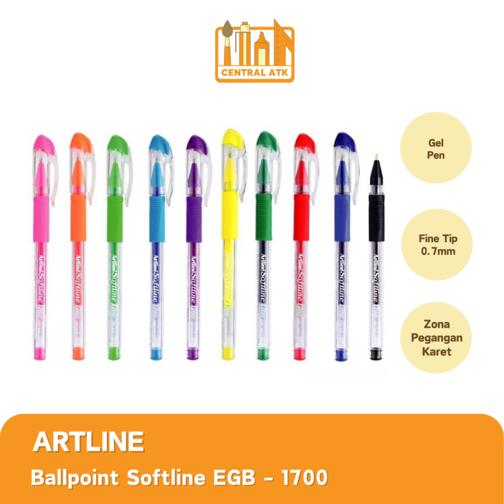 

BOLPEN / BALLPOINT / PULPEN ARTLINE EGB-1700 0.7MM (1PCS)