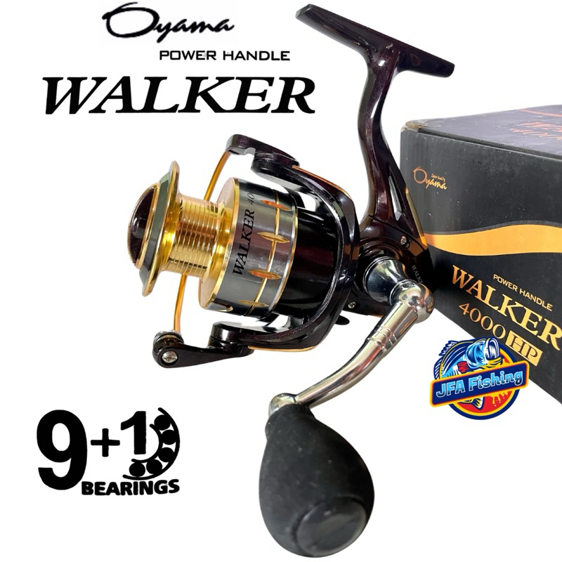 Reel Spinning Oyama WALKER 4000Hp 9+1Bb PowerHandle