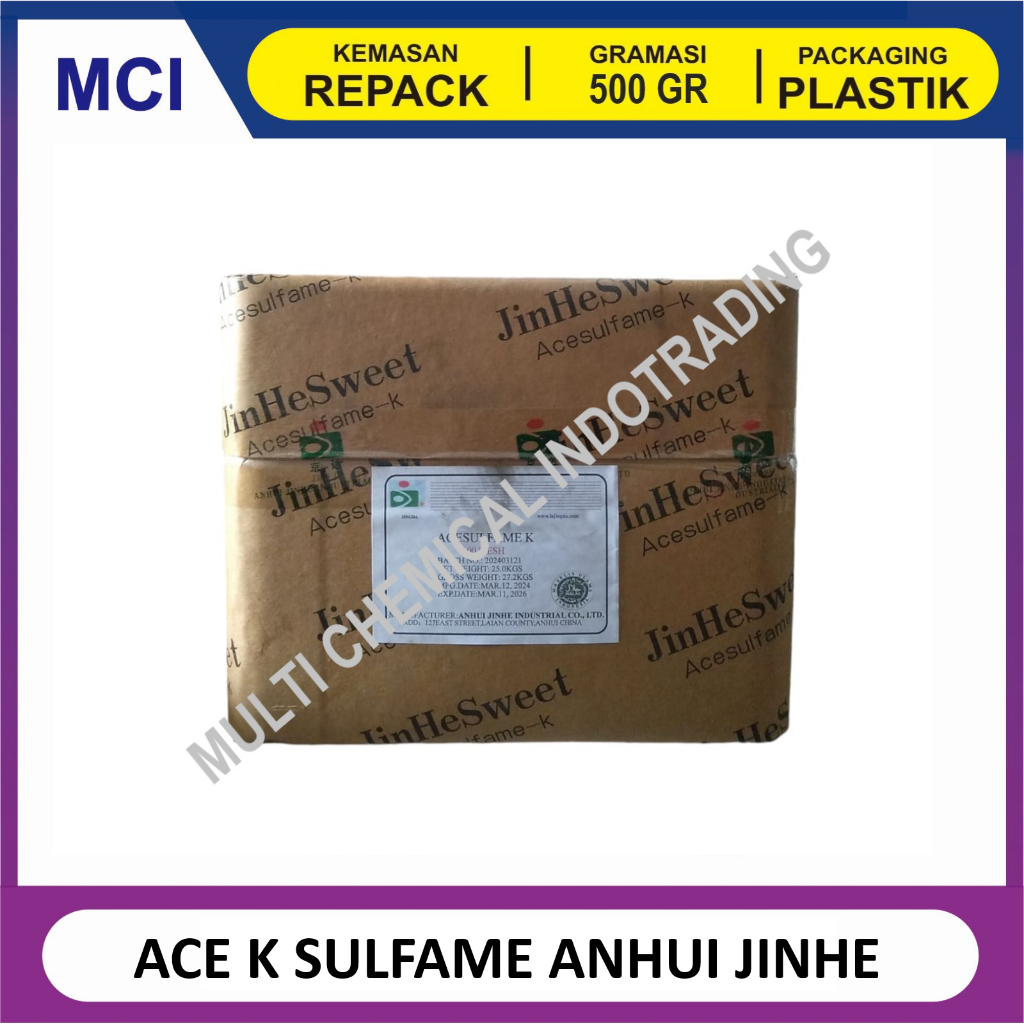 

ACE K SULFAME ANHUI JINHE - REPACK 500 GR