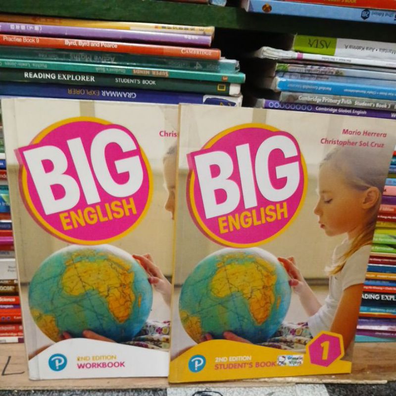 Buku Big english 1student book workbook