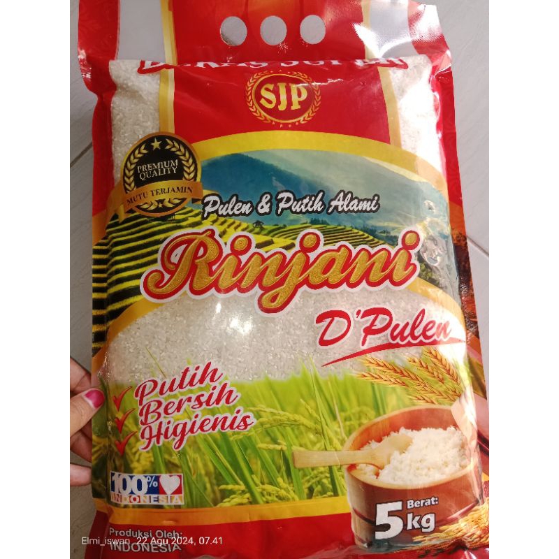 

BERAS RINJANI SUPER 5 LITER PULEN