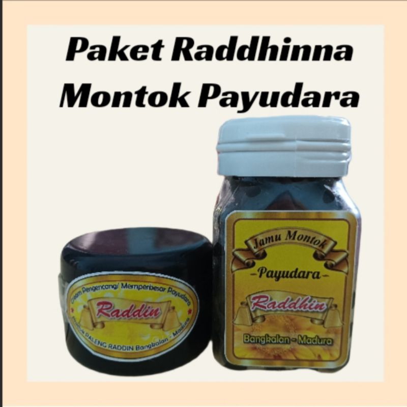 

READY PAKET RADDHINNA MONTOK PAYUDARA