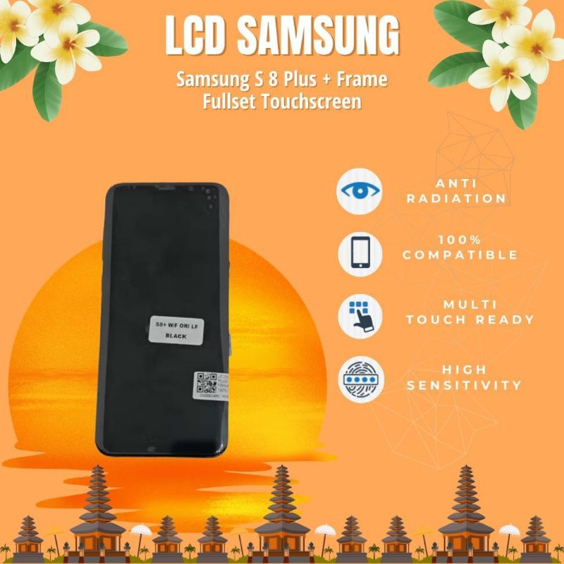 LCD Samsung S 8 Plus + Frame Fullset Touchscreen