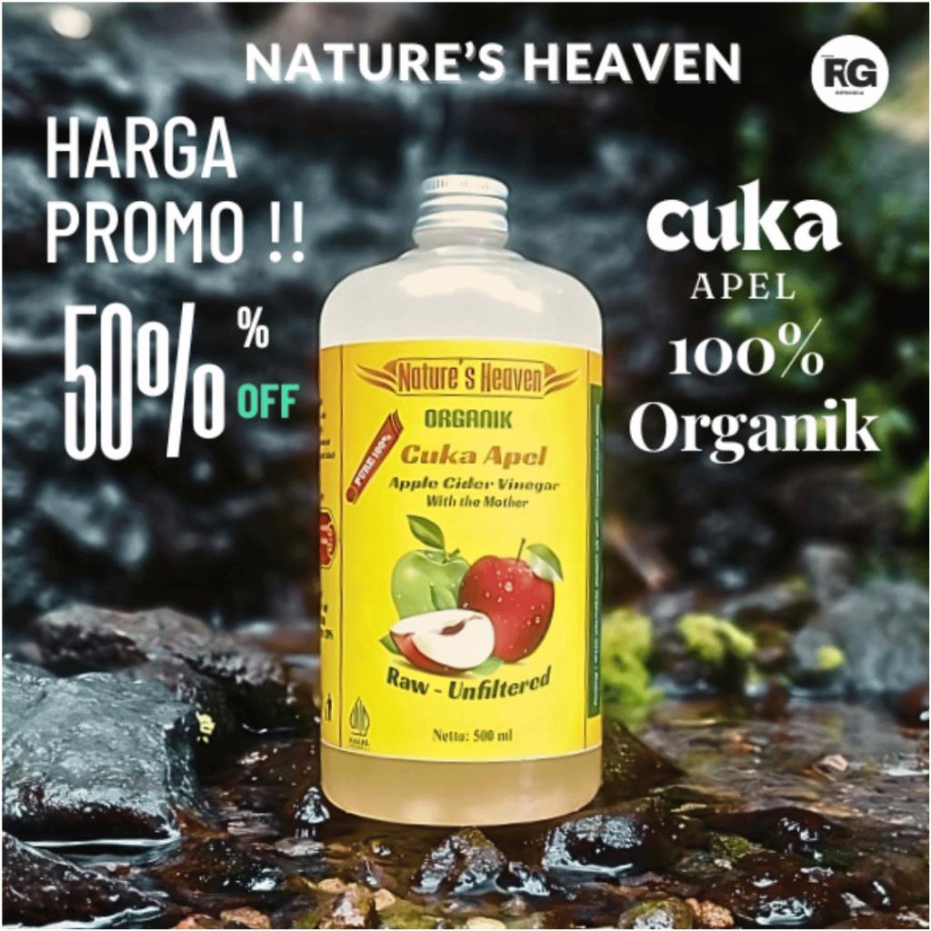 

Cuka Apel Original - Diet Detoks - Apple Cider Vinegar