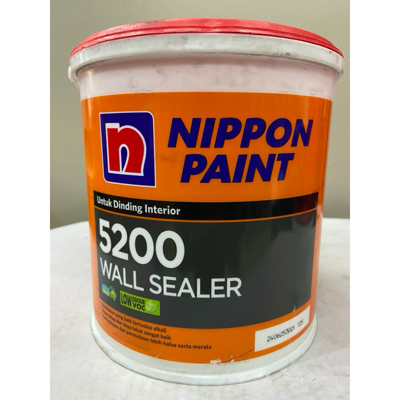 CAT DASAR TEMBOK INTERIOR/CAT DASAR TEMBOK DALAM/CAT PRIMER INTERIOR/CAT DASAR NIPPON PAINT 5200 4 K