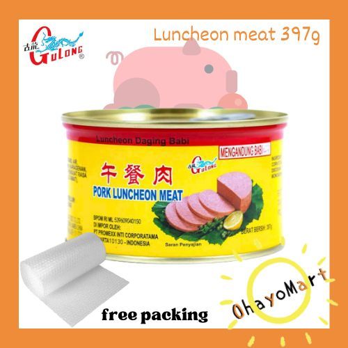 

Gulong / Pork Luncheon Meat/ Daging Babi Kaleng (NON_HALAL) 397g
