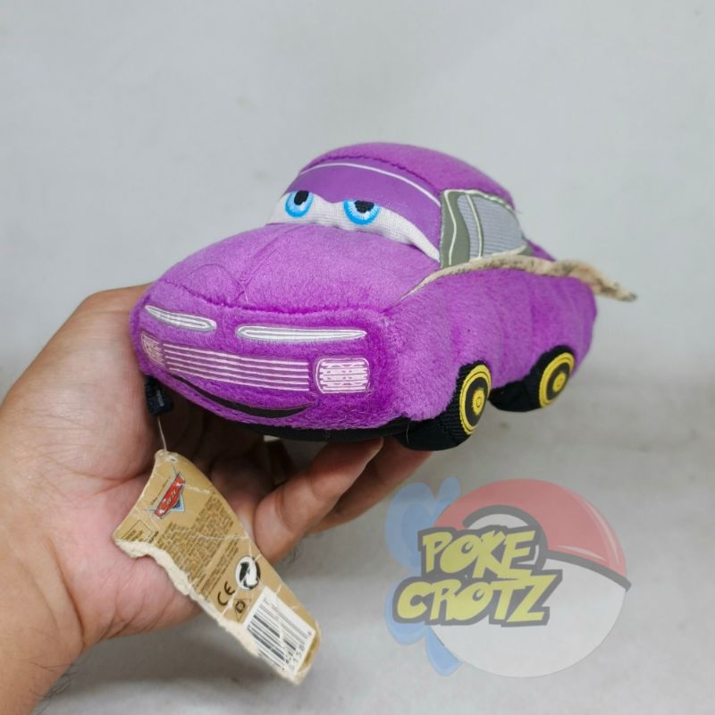 Boneka Disney Cars Purple Ramone BRAND HANCUR SAYAP SAMPING CRACK Chevrolet plush 16cm