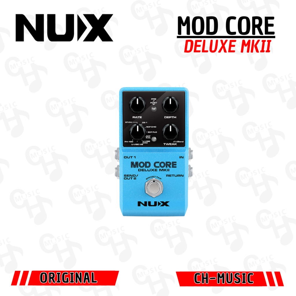 NUX Mod Core Deluxe MKII Modulation Guitar Effect Pedal