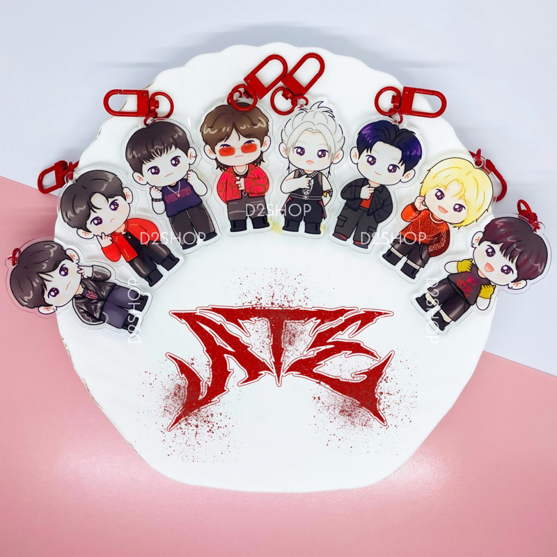 KEYCHAIN CHIBI STRAYKIDS ATE CHK CHK BOOM HYUNJIN FELIX SKZ