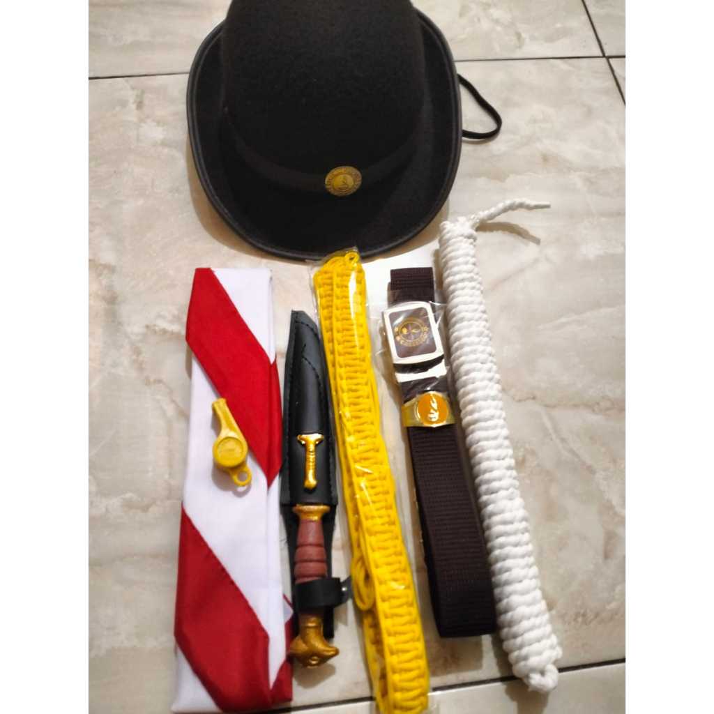 Alat sat set pramuka penegak + boni