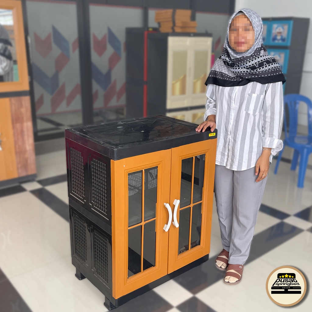 Lemari Plastik Minimalis Serbaguna - New Air Rak Serbaguna (RSG)