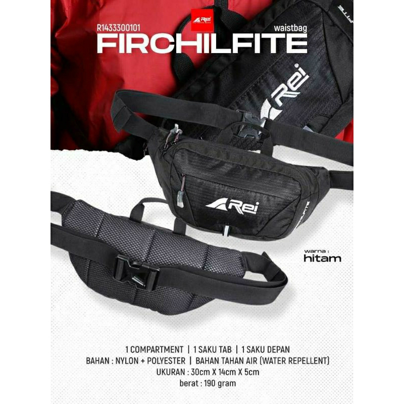 TAS SLEMPANG/WAISTBAG AREI FIRCHILFITE AREI OUTDOORGEAR