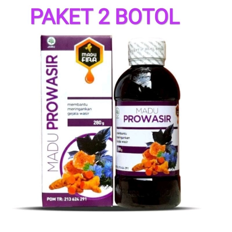 Madu Kesehatan Paket 2 Botol - Madu PRO-WASIR Atasi Kesehatan Pada Ambien