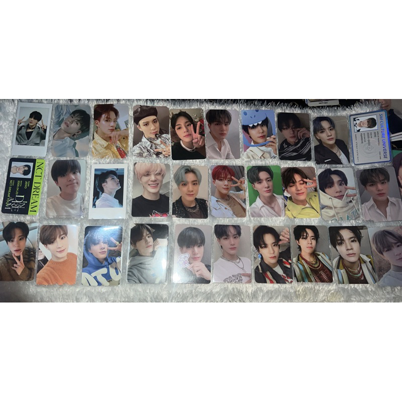 official photocard pc jeno nct dream polaroid tds 2 starry day dream resonance ar smcu pink christma