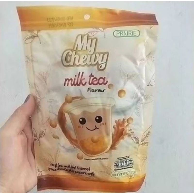 

My chewy Milk Candy 100% asli original THAILAND strawberry yogurt milktea