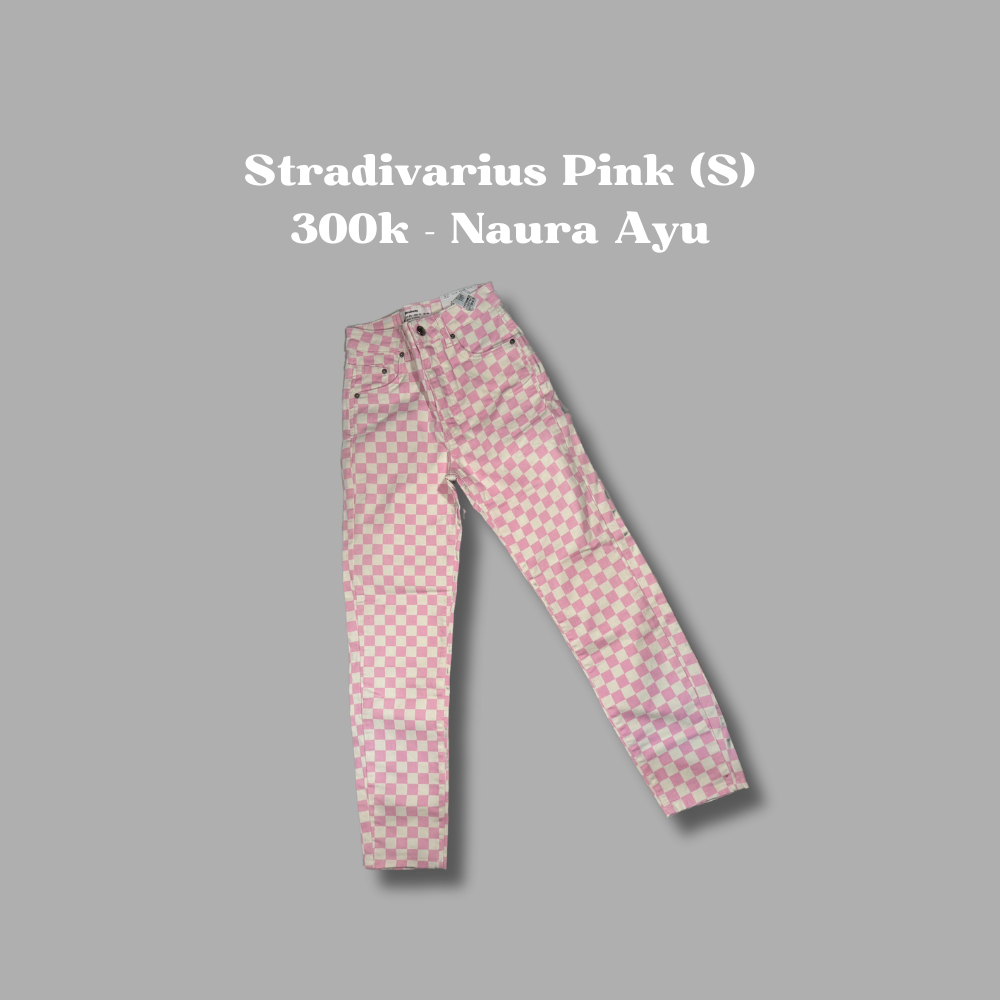 Stradivarius Pink Size S -  Naura Ayu