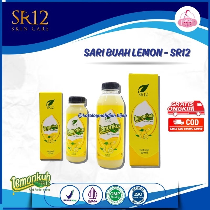 

LEMONKUH SR12 / SARI LEMON MURNI SR12 / Minuman Sehat / Menyegarkan / Menyehatkan