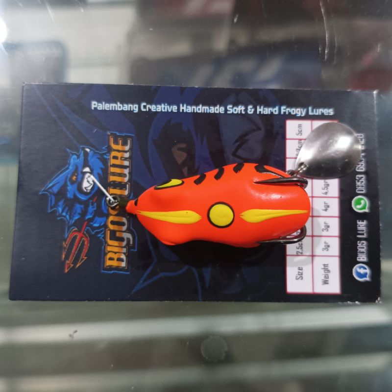 soft frog bigos lure