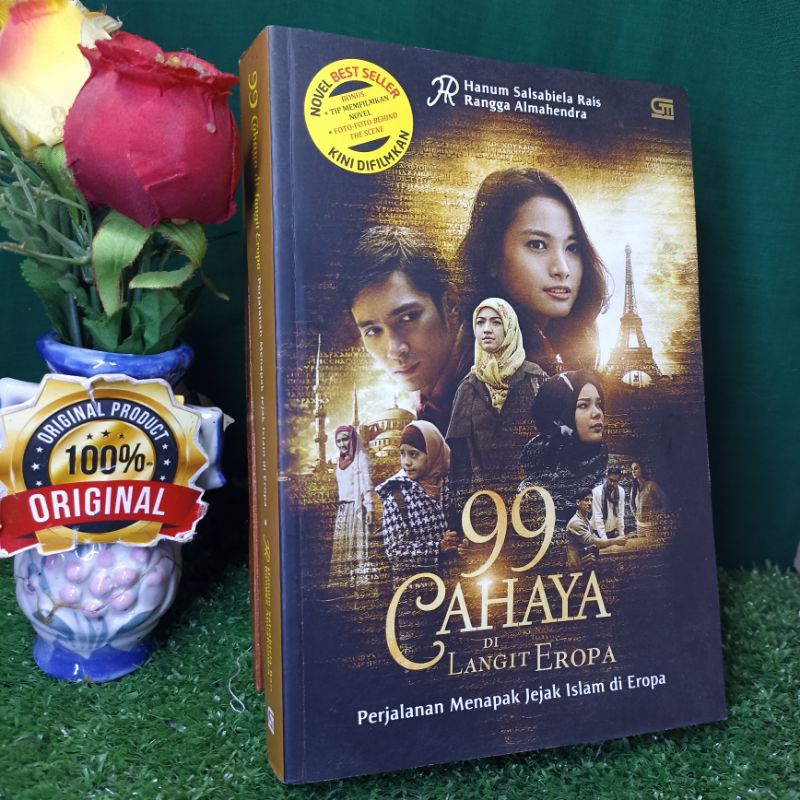 Novel 99 cahaya di langit eropa preloved original