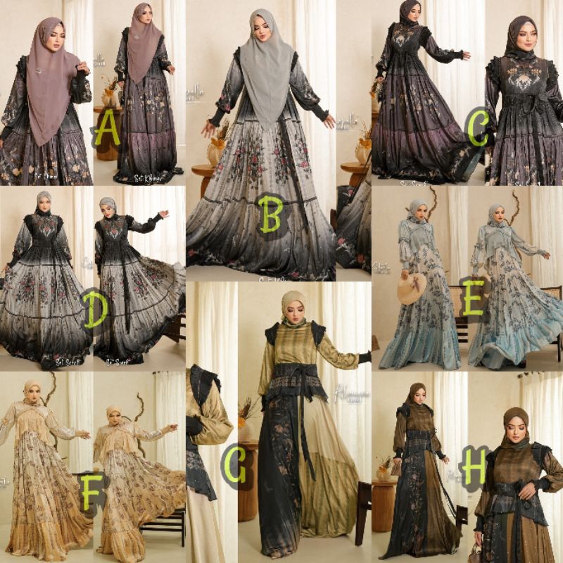 gamis syar'i erha premium ritz