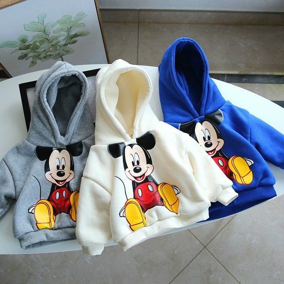 SWEATER ANAK MOTIF MIKI MOUSE / SWEATER ANAK HOODIE