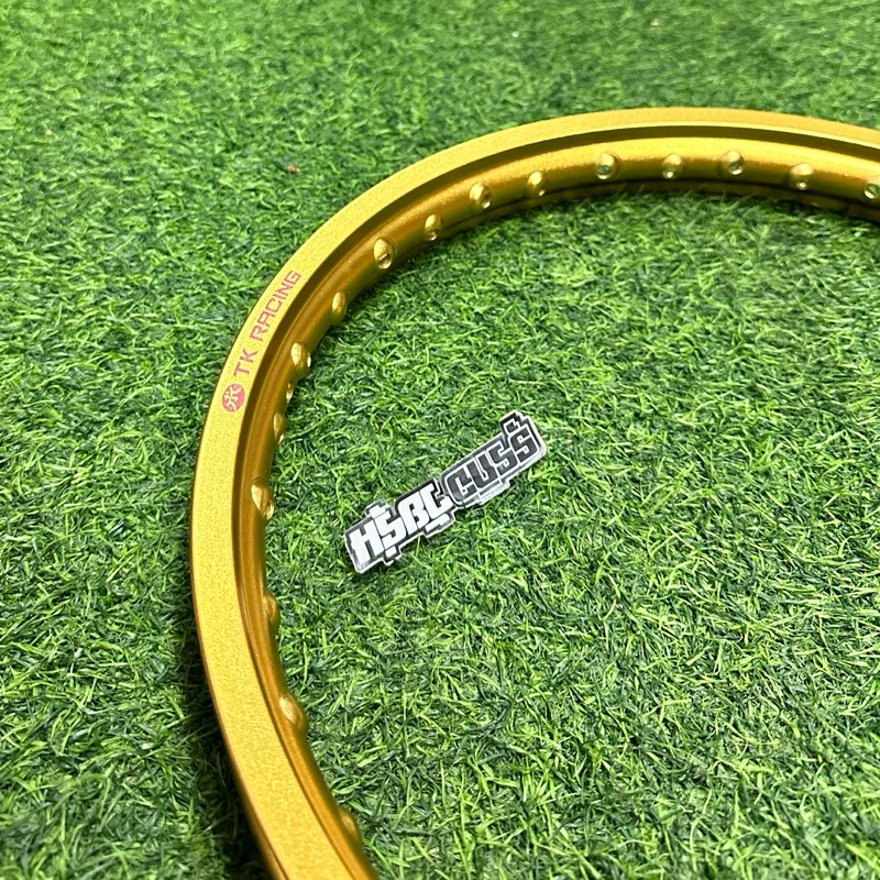 Ring Velg Tk Racing Tk Japan Gold ukuran 140 Ring 17 (harga 1 pcs)