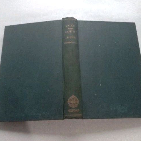 Buku VALUE and KAPITAL second edition by J.R. Hicks Hardcover