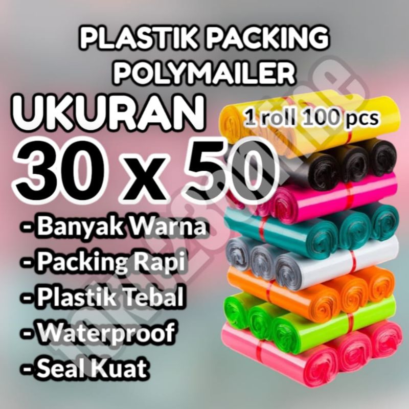 

POLYMAILER 30X50 / POLIMER 30X50 / PLASTIK PACKING POLYMAILER 30 X 50 / PLASTIK POLYMAILER POLIMER / PLASTIK SEALER