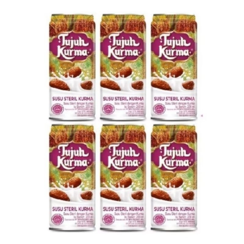 

Susu steril TUJUH KURMA 189ML