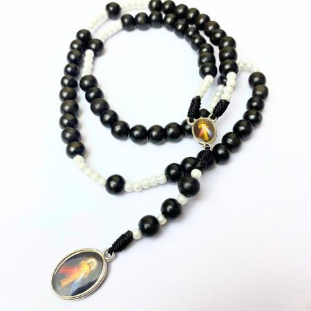 Rosario kerahiman/koronka series kayu hitam