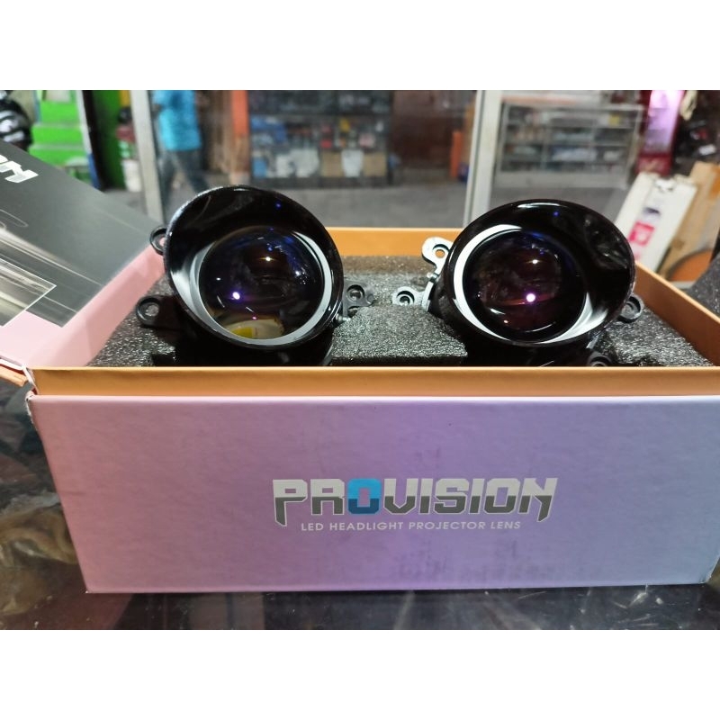 Foglamp Projie BILED 3in PROVISION Mantap 50watt Blue Lens