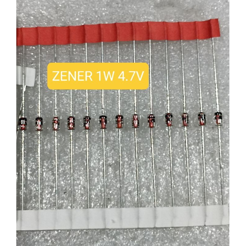 10BUAH DIODA ZENER 1W 4.7V DIODE ZENER 1WATT 4.7 VOLT 4V7 4,7V DIODA