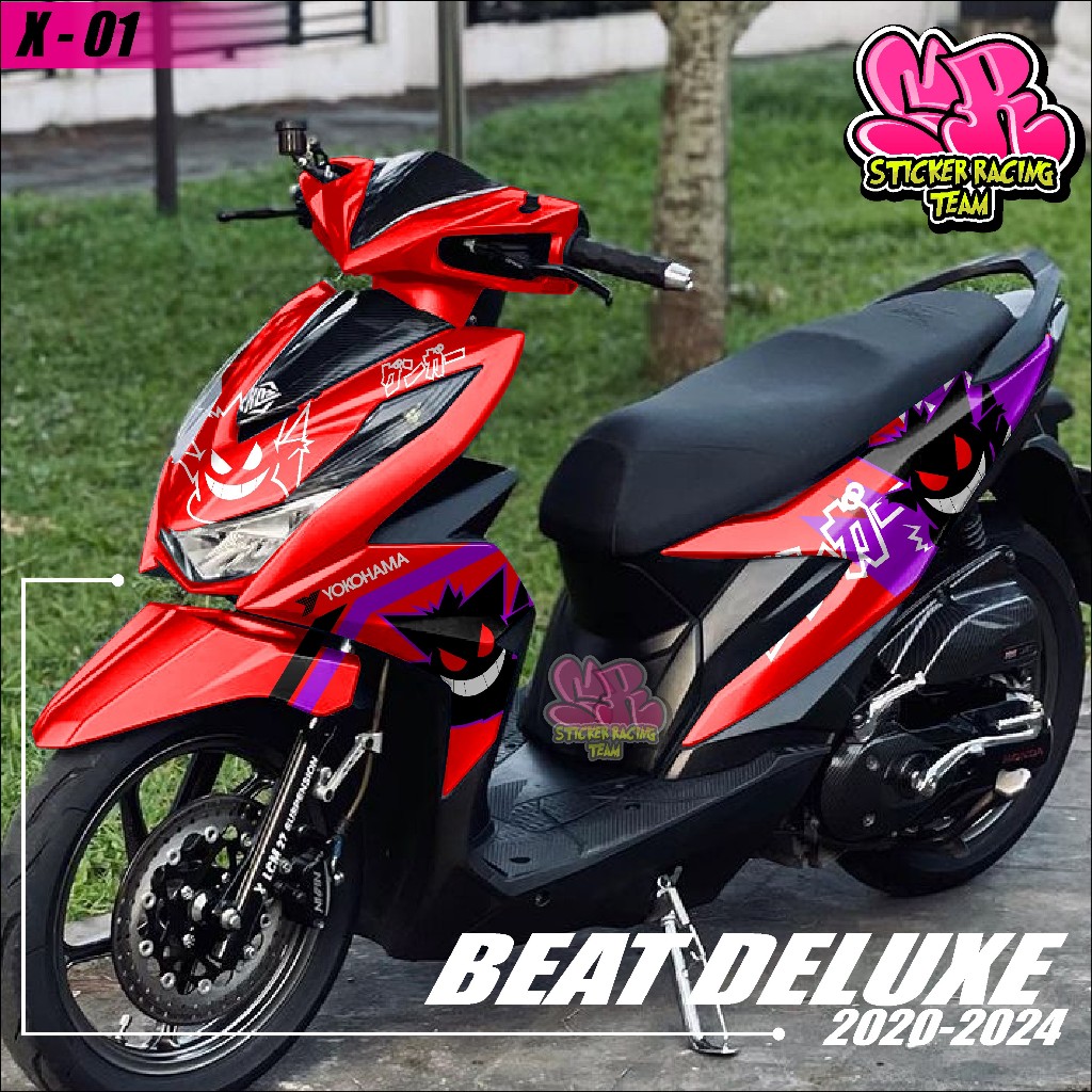 COD Sticker Decal Full Body Honda Beat Beat Street 2020 2021 2022 2023 Sticker Full Body Beat Deluxe